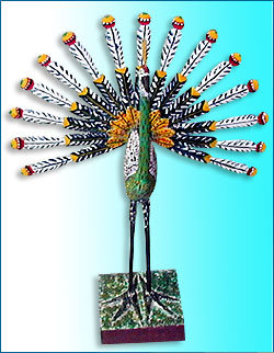 Peacock Miniature 2